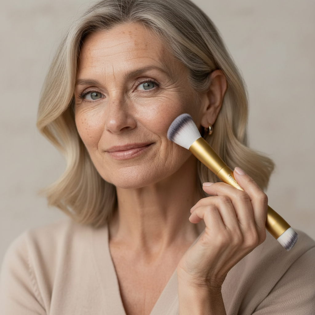 2-i-1-børste til foundation og concealer